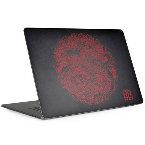 Red Dragon MacBook Skins